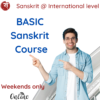 Sanskrit for Beginners – Level 1 (International Program)